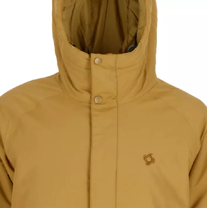 Campera Parka Térmica Darron Hombre Mostaza Doite
