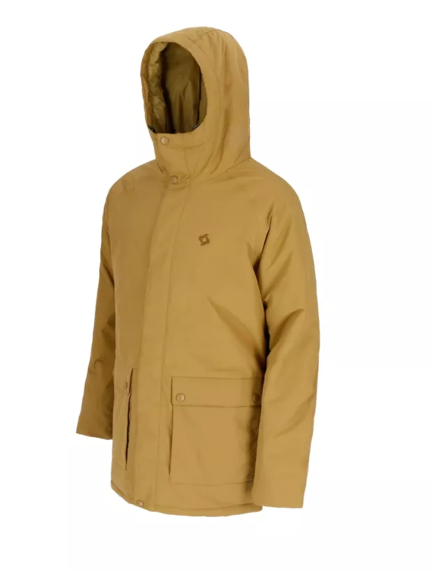 Campera Parka Térmica Darron Hombre Mostaza Doite