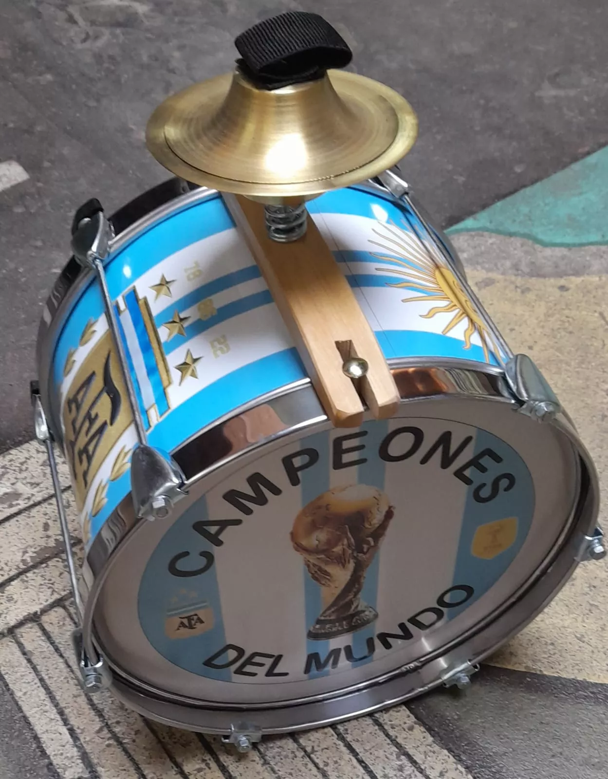 Bombito Murga De 14 Para Niño Supercompleto De Argentina!