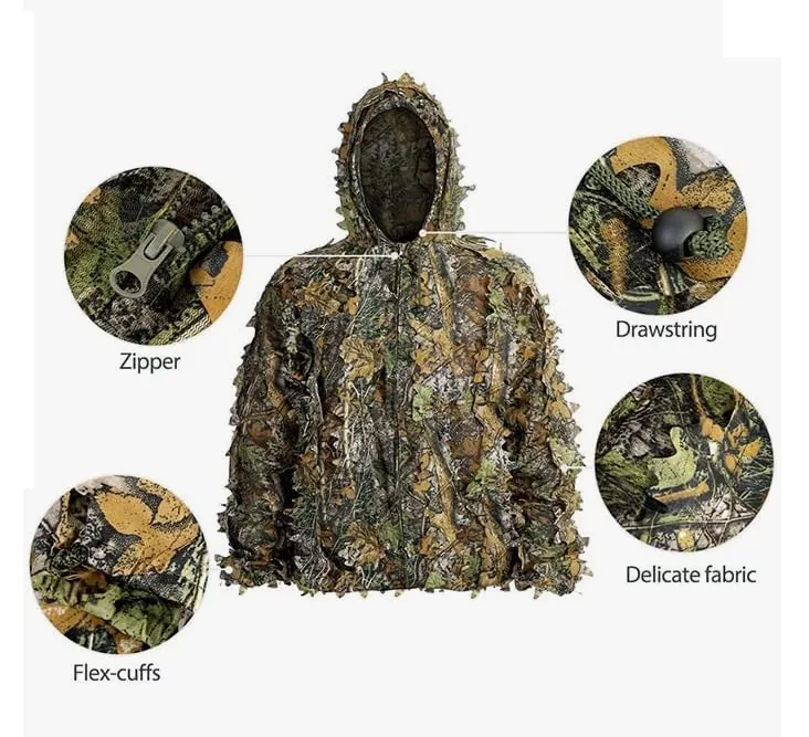 Conjunto 3D Ghillie Realltree