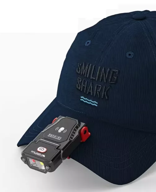 Linterna Frontal LED Ultra Brillante para gorra o visera 