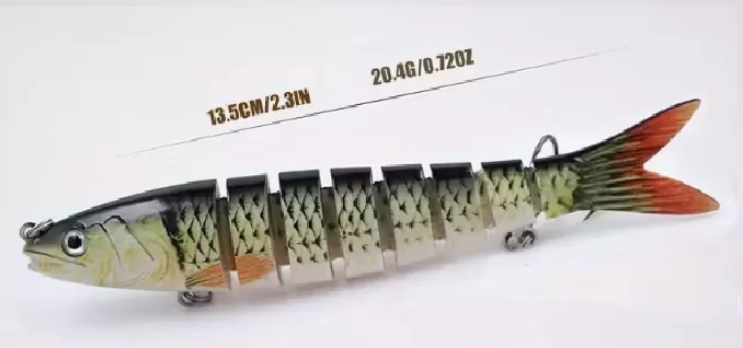 Señuelos para pesca, 3 unidades