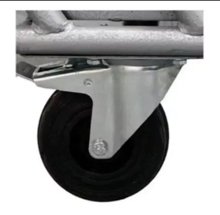 Escalera Para Depósito Con Ruedas Tipo Burro Avión - 100 Cm