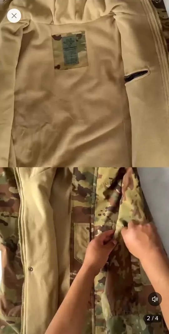 Camperas Tácticas Gore-tex respirables
