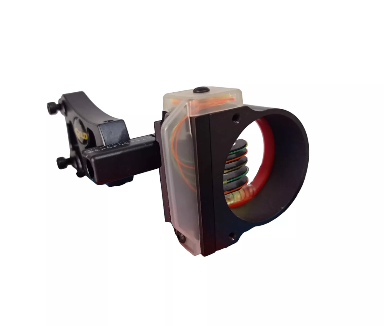Mira Black Gold Rush 5 Pin Sight, 0.19 RH
