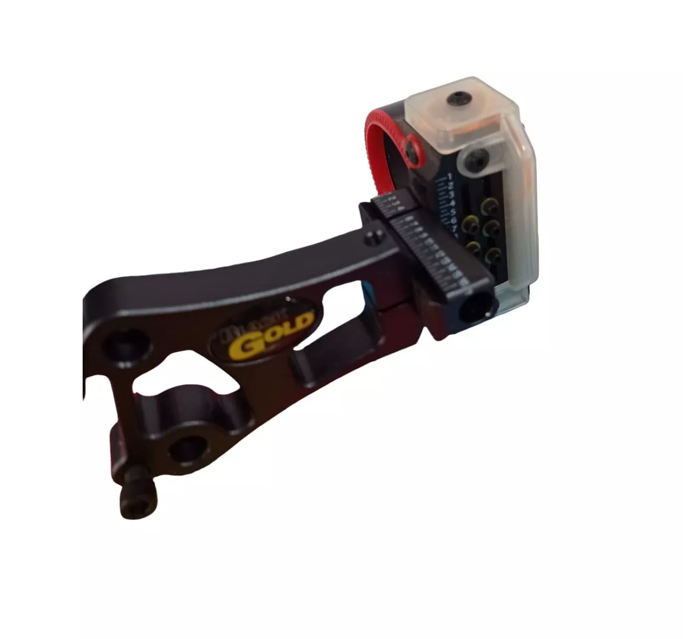Mira Black Gold Rush 5 Pin Sight, 0.19 RH