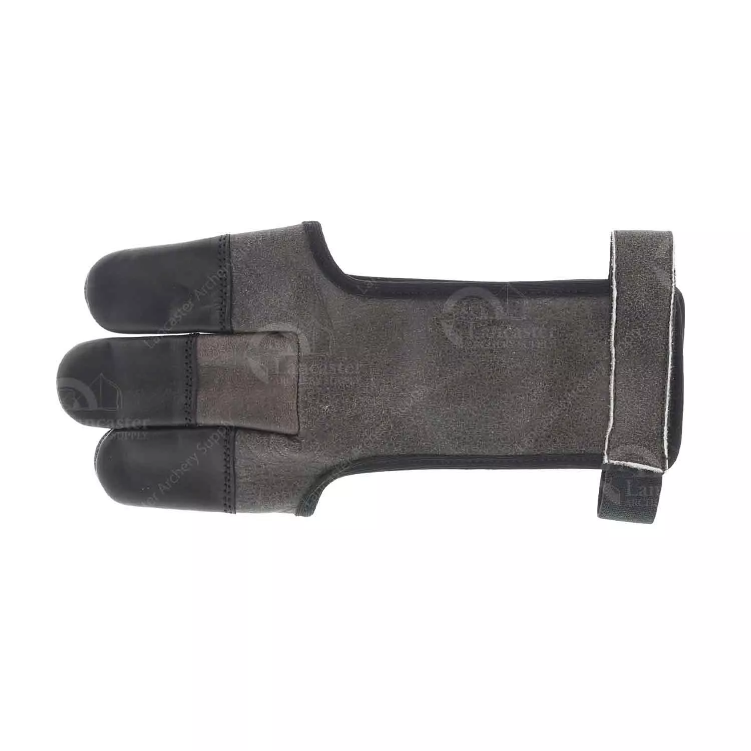 Guante Traditional Dark Buffalo Leather Shooting 