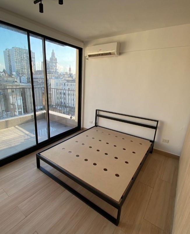 Cama Minimalista Tuxon 160x200 base entera con cabecera desmontable