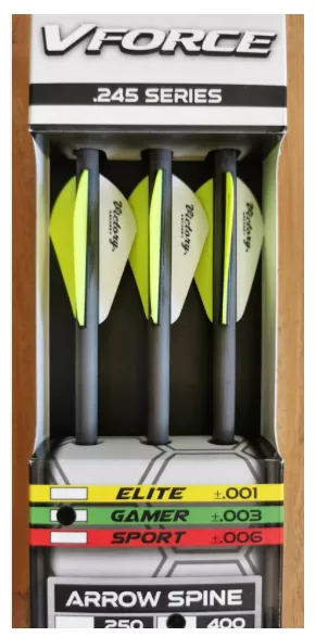 Flechas Victory VForce 245 Sport V6 spine 500