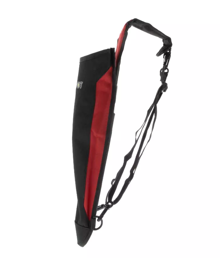 Carcaj de espalda X-Spot Widow Back Quiver (Black/Red)
