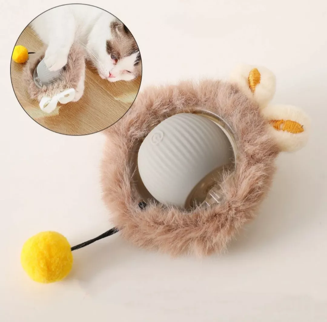 Juguete interactivo para gatos.